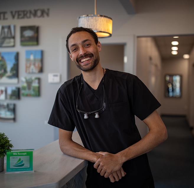 Mount Vernon dentist Dr. Hamza Dodo