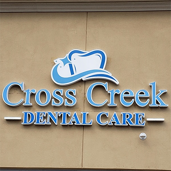 Dental office sign