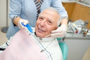 man visits dentist in Mount Vernon
